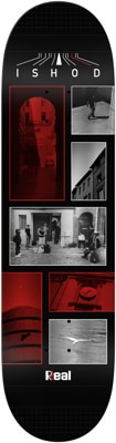Real Ishod Photos Twin Slick 8.3 Skateboard Deck - black - view large