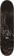Real Ishod Photos Twin Slick 8.3 Skateboard Deck - black - top