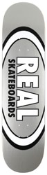 Real Easy Rider Oval Skateboard Deck - metallic silver