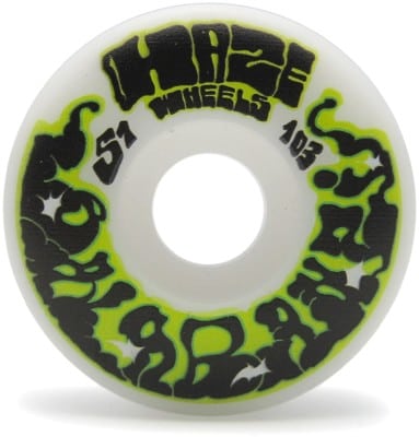 Haze Wheels Salabanzi VS Skateboard Wheels - white (103a) - view large