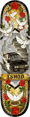 Real Ishod Cathedral II Twin Tail Skateboard Deck - view large