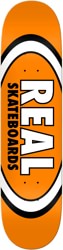 Real Team Classic Oval Skateboard Deck - orange