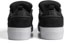 Lakai Aran Skate Shoes - black suede white - heel