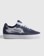 Lakai Essex Skate Shoes - light navy suede white