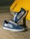 Lakai Essex Skate Shoes - light navy suede white - Lifestyle 1