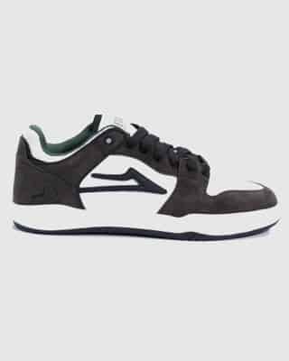 Lakai Telford Low Skate Shoes - (evon martinez) brown/white - view large