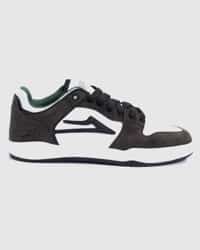 Lakai Telford Low Skate Shoes - (evon martinez) brown/white
