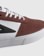 Lakai Manchester Skate Shoes - dark rose white black - detail 1