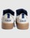 Lakai Aran Skate Shoes - whisper white suede - heel