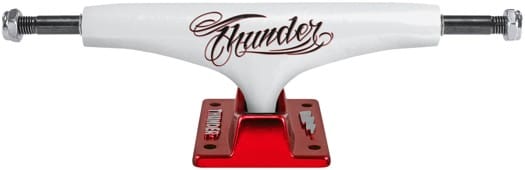 Thunder Flash Hollow Lights Skateboard Trucks - white/red (147) - view large