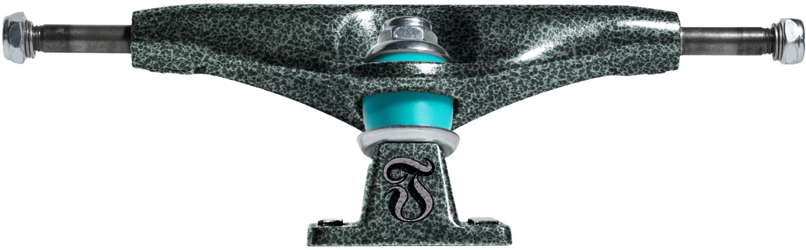 スケートボード THUNDER T-II LEVIATHAN 147 Thunder T-II Leviathan Skateboard Trucks - black/teal (147) | Tactics