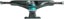 Thunder T-II Leviathan Skateboard Trucks - black/teal (147) - alternate