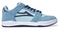 Lakai Telford Low Skate Shoes - light blue suede