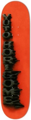 April Yuto Stamp Skateboard Deck - red - view large