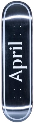 April OG Logo Skateboard Deck - foil - view large