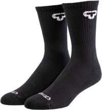 Tactics T-Logo Crew 6 Pack Sock - black