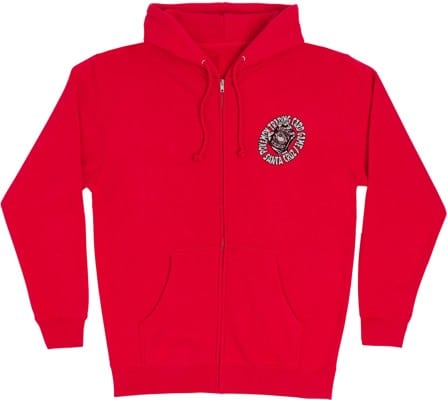 Santa Cruz Pokémon TCG Hand Zip Hoodie - red - view large