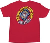 Santa Cruz Kids Pokémon TCG Hand T-Shirt - red