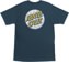 Santa Cruz Pokémon Energy Dot T-Shirt - harbor blue - back